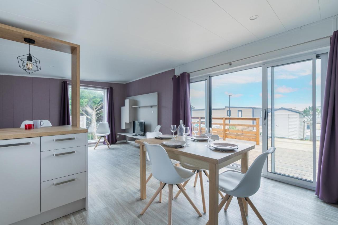 Beau Chalet Pour 4 Pers - Acces Piscine Chauffee Bretignolles-sur-Mer Extérieur photo