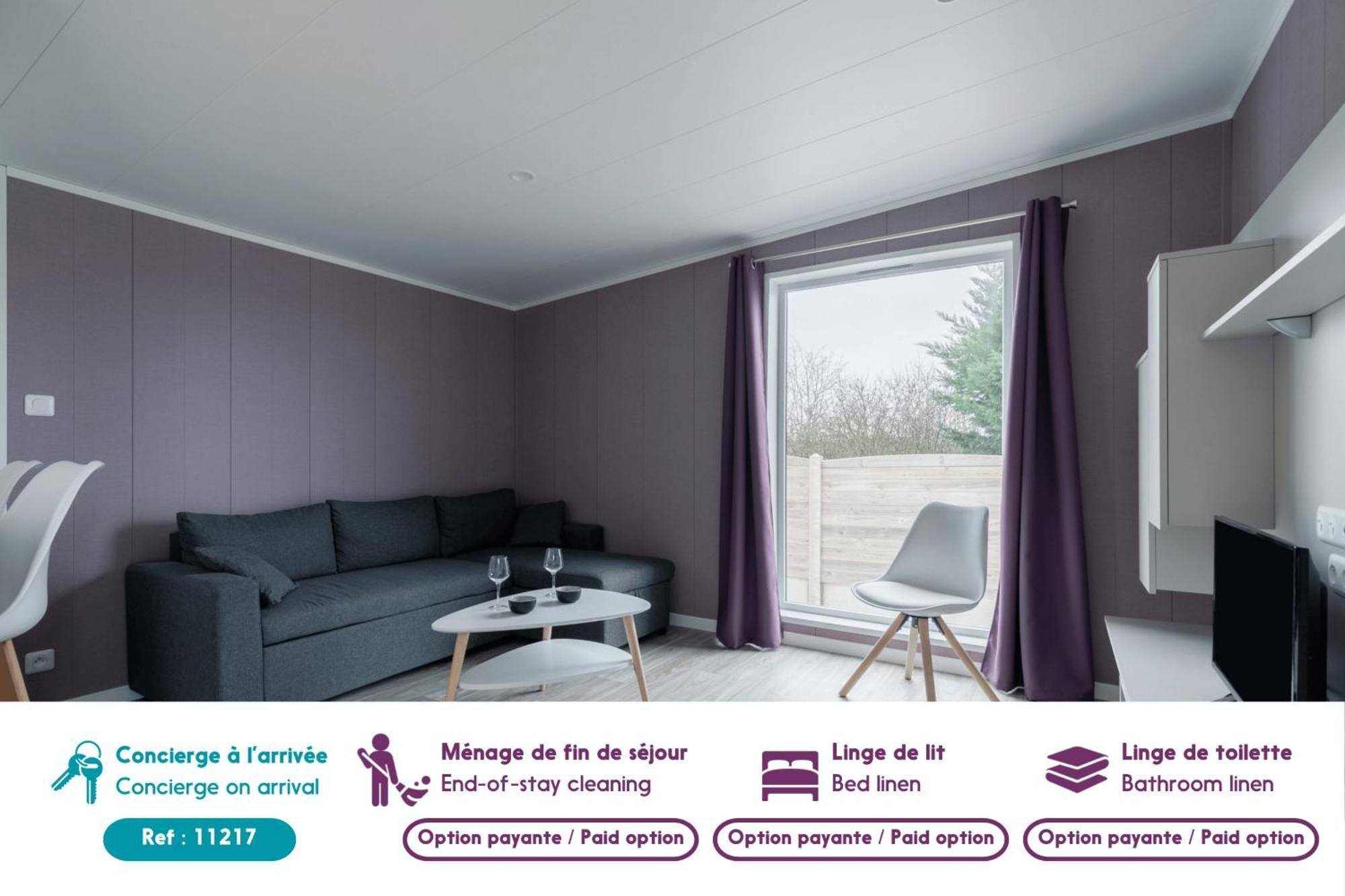 Beau Chalet Pour 4 Pers - Acces Piscine Chauffee Bretignolles-sur-Mer Extérieur photo