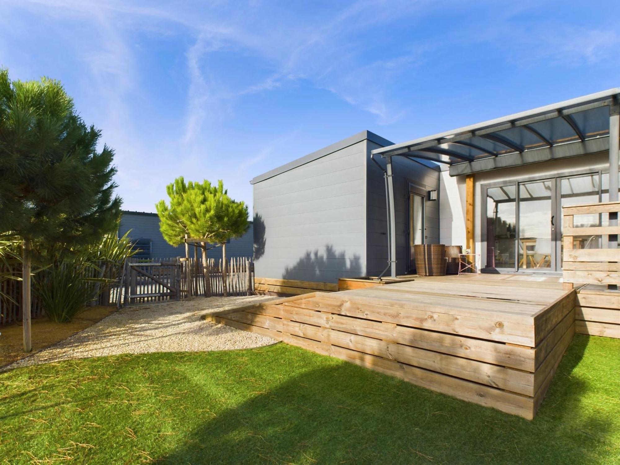 Beau Chalet Pour 4 Pers - Acces Piscine Chauffee Bretignolles-sur-Mer Extérieur photo