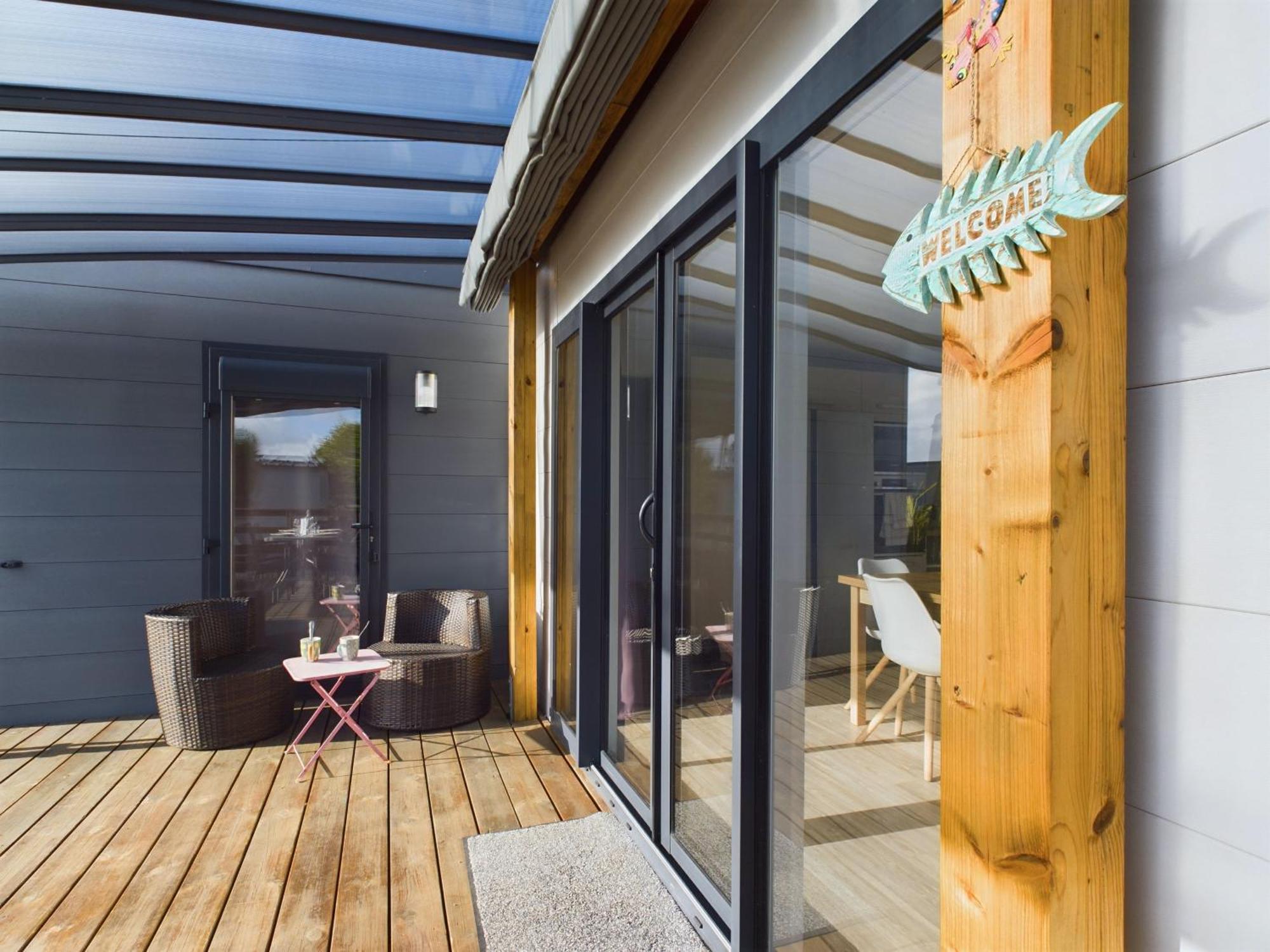 Beau Chalet Pour 4 Pers - Acces Piscine Chauffee Bretignolles-sur-Mer Extérieur photo