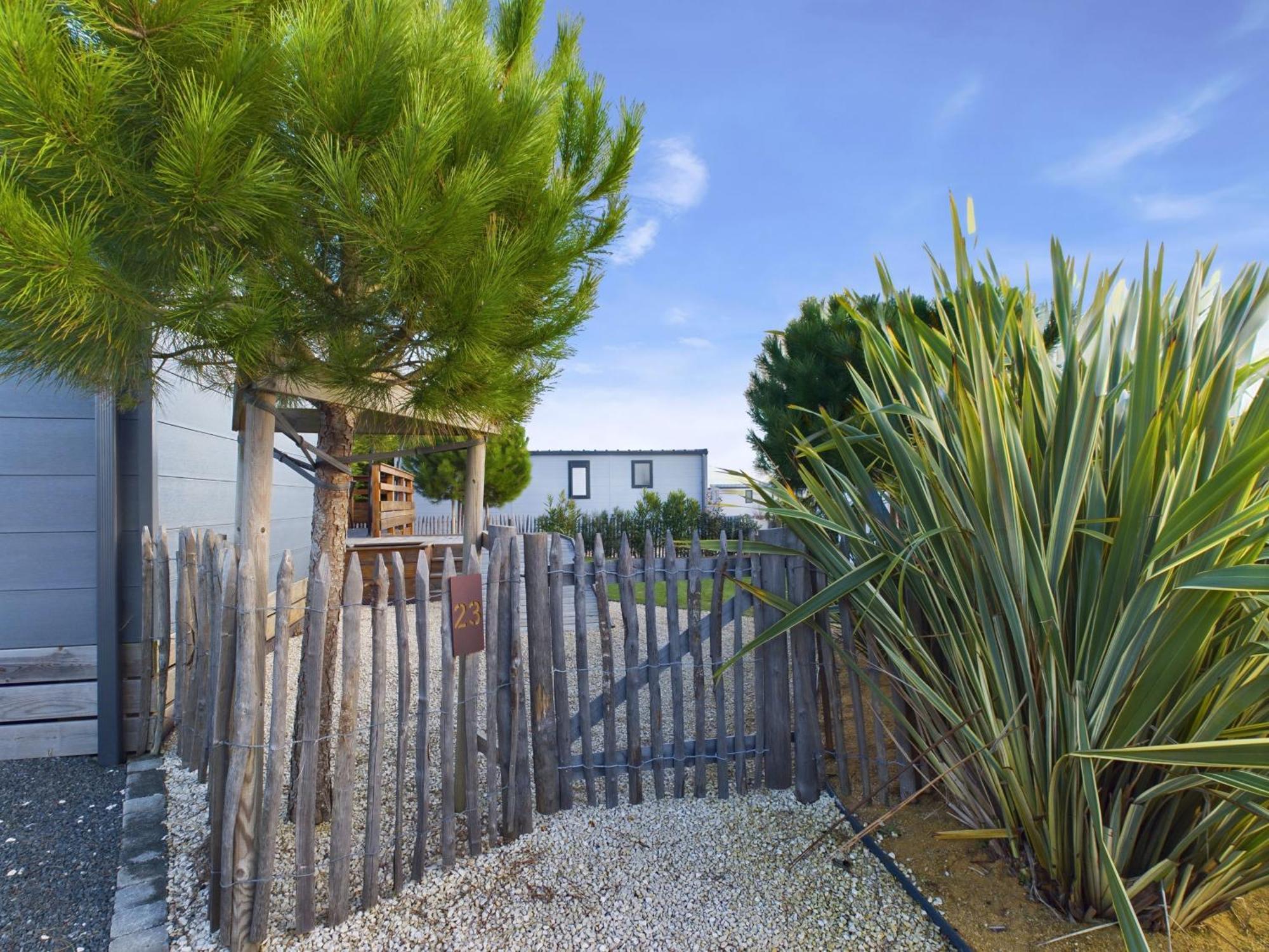 Beau Chalet Pour 4 Pers - Acces Piscine Chauffee Bretignolles-sur-Mer Extérieur photo